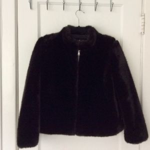 Cozy faux fur jacket